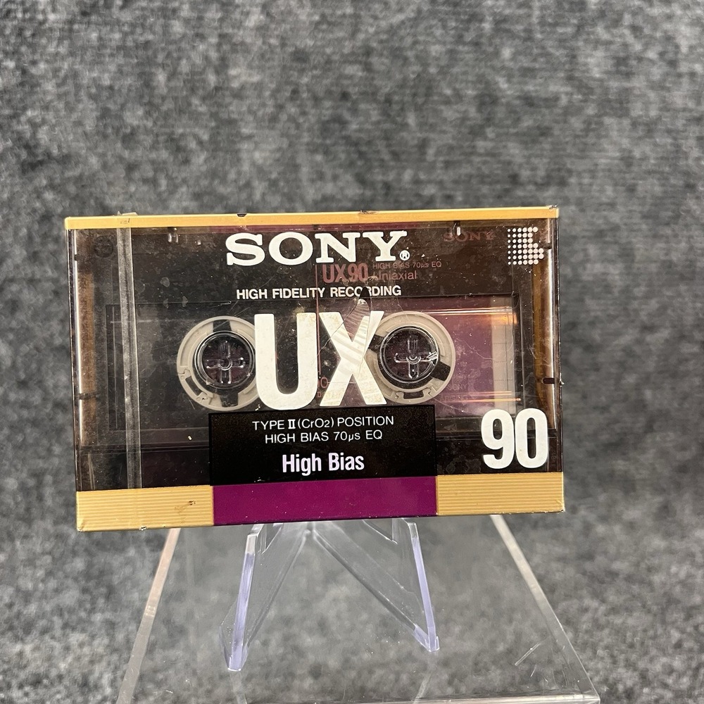 Sony UX90 Blank Audio Cassette Tape Type II High Bias New